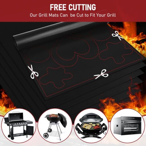 BBQ Grillmatten Grillunterlage FireMat